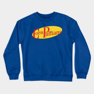 Limited Edition Seinfeld Inspired Corn Puffians Logo Crewneck Sweatshirt